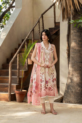 Printed - Lawn - 3pc - D143 - Lychee